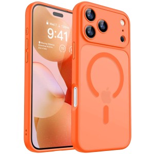 ETUI EXOGUARD MATTE FLOW - APPLE IPHONE 17 PRO - ORANGE