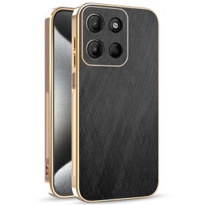 ETUI EXOGUARD BRUSHED GLAMOUR - MOTOROLA MOTO G75 5G - BLACK