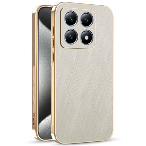 ETUI EXOGUARD BRUSHED GLAMOUR - XIAOMI 15T - GOLD