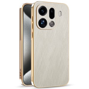 ETUI EXOGUARD BRUSHED GLAMOUR - OPPO FIND X9 PRO - GOLD