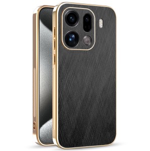 ETUI EXOGUARD BRUSHED GLAMOUR - OPPO FIND X9 PRO - BLACK