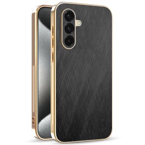 ETUI EXOGUARD BRUSHED GLAMOUR - SAMSUNG GALAXY A57 - BLACK