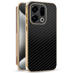 ETUI EXOGUARD GOLDLINE CARBON - OPPO FIND X9 - BLACK