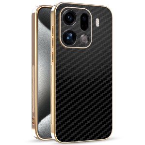 ETUI EXOGUARD GOLDLINE CARBON - OPPO FIND X9 PRO - BLACK