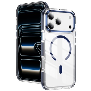 ETUI EXOGUARD CLEAR GLOW - APPLE IPHONE 17 PRO MAX - BLUE