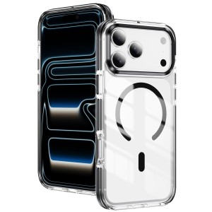 ETUI EXOGUARD CLEAR GLOW - APPLE IPHONE 17 PRO MAX - BLACK
