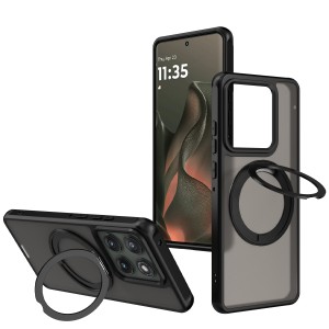 ETUI EXOGUARD MATTE RING - MOTOROLA EDGE 60 PRO - BLACK