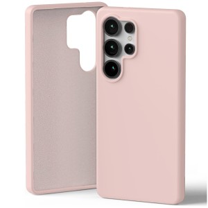 Etui Exoguard Plain - Samsung Galaxy S25 Ultra - Light Pink