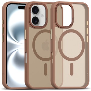 Etui Exoguard Matte - Apple Iphone 16 - Brown