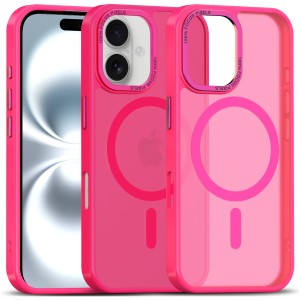 Etui Exoguard Matte - Apple Iphone 16 - Pink