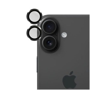 Szkło Exoguard Cam + Aplikator - Apple Iphone 16 / 16 Plus - Black
