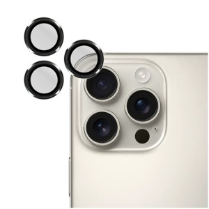 Szkło Exoguard Cam + Aplikator - Apple Iphone 16 Pro / 16 Pro Max - Black