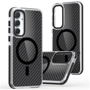 Etui Exoguard Carbon Ms - Samsung Galaxy A55 5g - Black