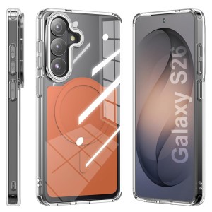 ETUI EXOGUARD CLEARMAG - SAMSUNG GALAXY S26 - ORANGE