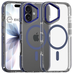 ETUI EXOGUARD CLEAR GLOW - APPLE IPHONE 17 - BLUE