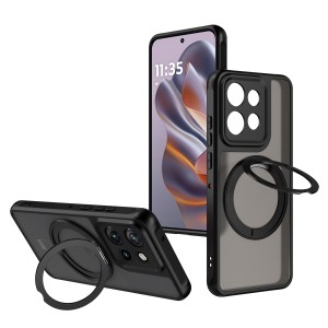 ETUI EXOGUARD MATTE RING - MOTOROLA EDGE 50 NEO - BLACK