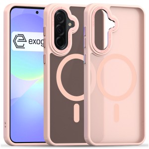 ETUI EXOGUARD MATTE - SAMSUNG GALAXY A56 - LIGHT PINK