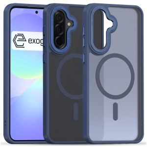 ETUI EXOGUARD MATTE - SAMSUNG GALAXY A56 - DARK BLUE