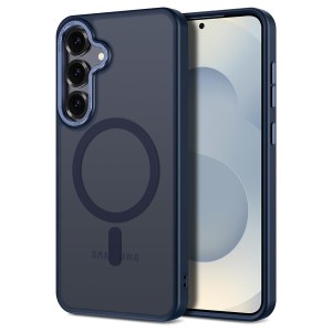 ETUI EXOGUARD MATTE - SAMSUNG GALAXY S25 FE - DARK BLUE