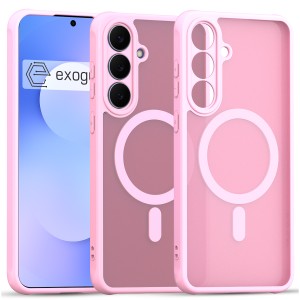 ETUI EXOGUARD MATTE MODERN - SAMSUNG GALAXY S25 FE - PINK