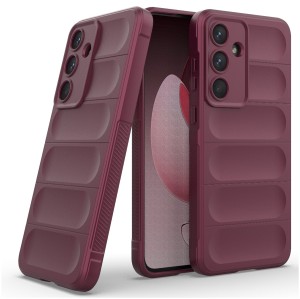 ETUI EXOGUARD MAGIC - SAMSUNG GALAXY S25 FE - DARK RED