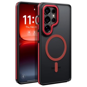 ETUI EXOGUARD MATTE 2.0 PRO - SAMSUNG GALAXY S26 ULTRA - BLACK / RED