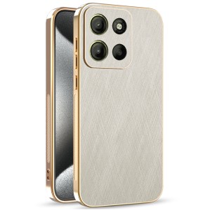 ETUI EXOGUARD BRUSHED GLAMOUR - MOTOROLA EDGE 70 FUSION - GOLD