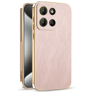 ETUI EXOGUARD BRUSHED GLAMOUR - MOTOROLA EDGE 70 FUSION - ROSE